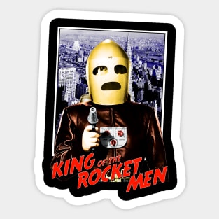 King Of The Rocket Men Sticker